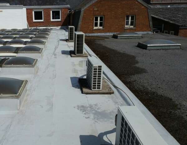 Roof cleaning — photograph from JettaClean