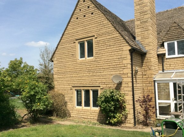 Masonry & stone cleaning — photograph from JettaClean