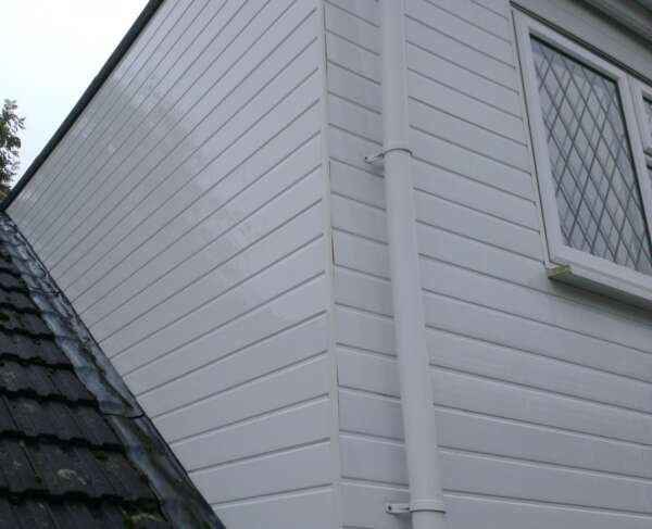PVC & cladding cleaning — photograph from JettaClean
